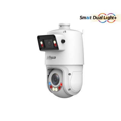 Kamera PTZ Dahua DH-SDT4E425-4F-GB-A-PV1 X-Spans 4MP+4MP me zoom optik 25x, TiOC WizSense, Smart Dual Light+, Active Deterrence, Auto Tracking 3.0, SMD 4.0 dhe IP66 në Shqipëri