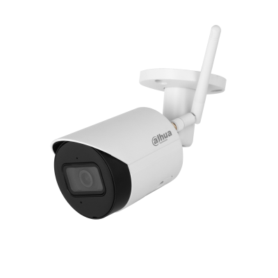 Kamera WiFi Dahua DH-IPC-HFW1430DS-SAW 4MP Bullet me mikrofon të integruar, IR 30m, WiFi 2.4GHz deri 80m, Micro SD 256GB, DMSS dhe IP67 në Shqipëri Kamera WiFi Dahua DH-IPC-HFW1430DS-SAW 4MP Bullet me mikrofon të integruar, IR 30m, WiFi 2.4GHz deri 80m, Micro SD 256GB, DMSS dhe IP67 në Shqipëri