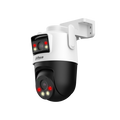 Kamera WiFi Dahua DH-P3D-3F-PV Dual Lens 3MP+3MP Outdoor me Pan Tilt, AI Human dhe Vehicle Detection, Auto Tracking, Smart Dual Light, WiFi 6, DMSS dhe IP66 në Shqipëri