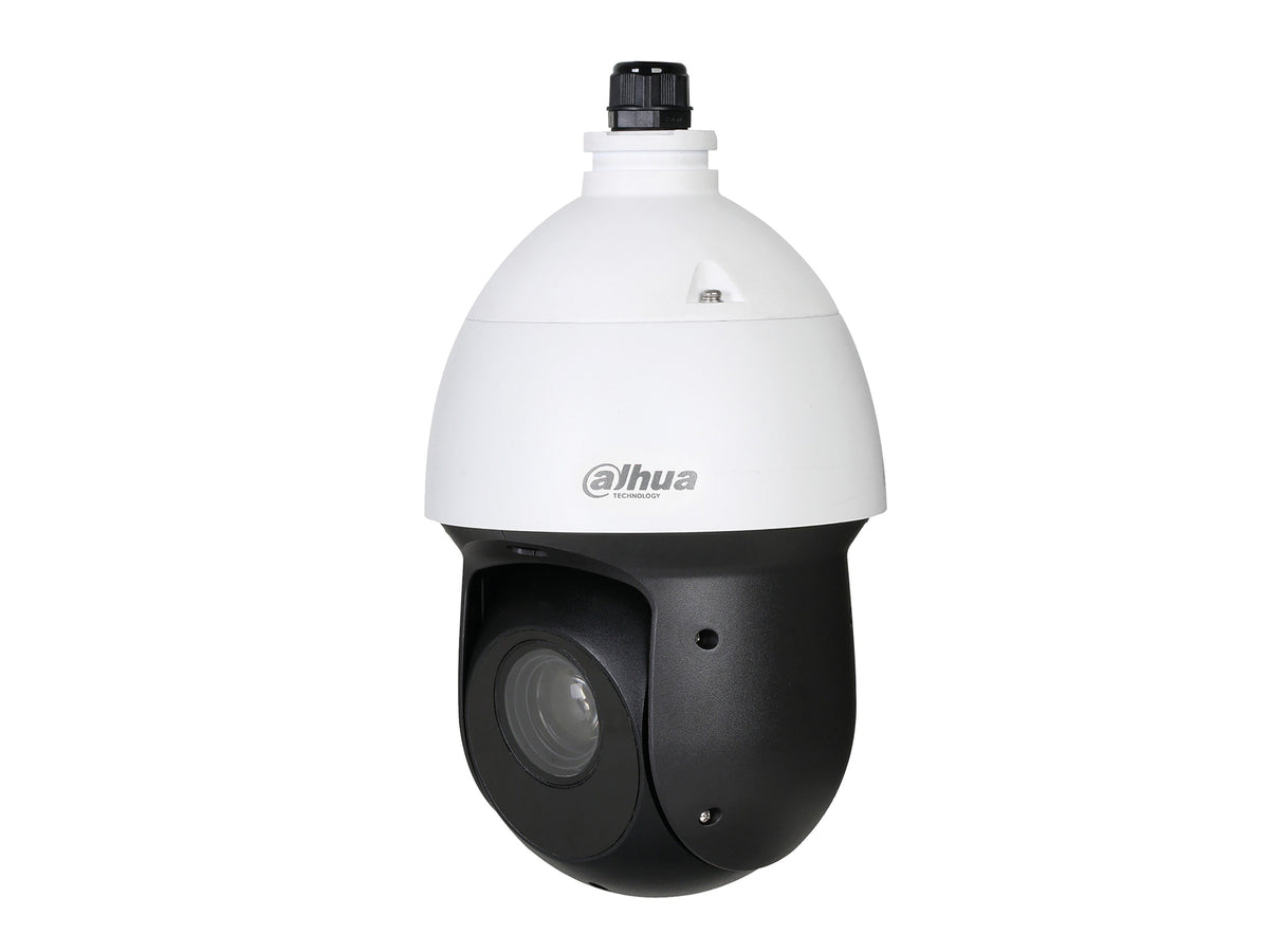 Kamera sigurie Dahua DH-SD49225T-HN PTZ IP 2MP me zoom optik 25x, shikim nate infrared 100m, teknologji Starlight dhe mbrojtje IP66 për ambiente të jashtme