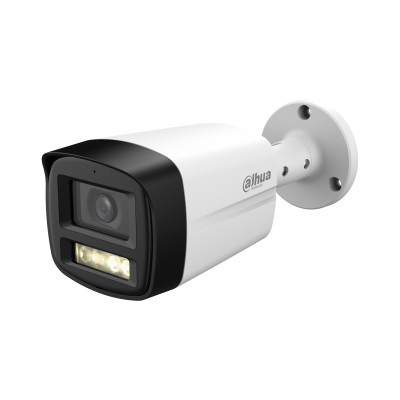 kamera sigurie dahua dh-hac-hfw1500tlm-il-a 5mp smart dual light ir 40m warm light shqiperi
