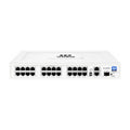 Wi-Tek WK-PS227GF switch PoE me 24 porte PoE, 2 uplink Gigabit dhe 1 SFP